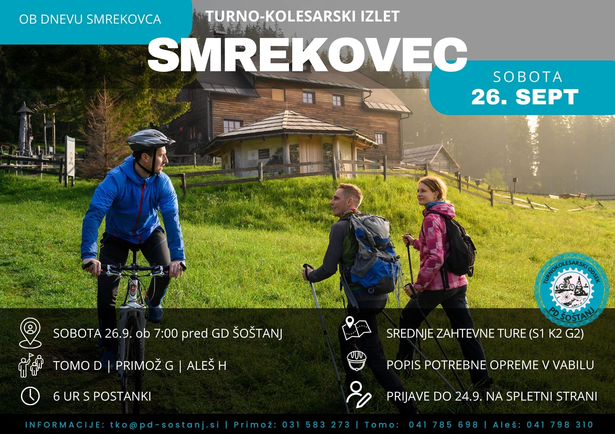 SMREKOVEC - Turno-kolesarski izlet