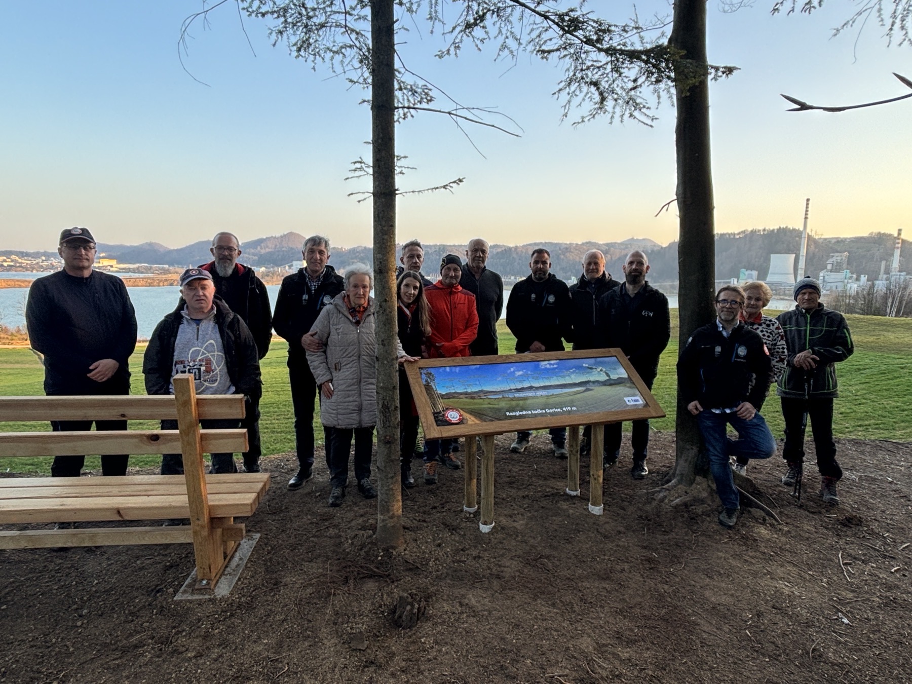 Otvoritev Vinkove klopce na Goricah nad Šoštanjem